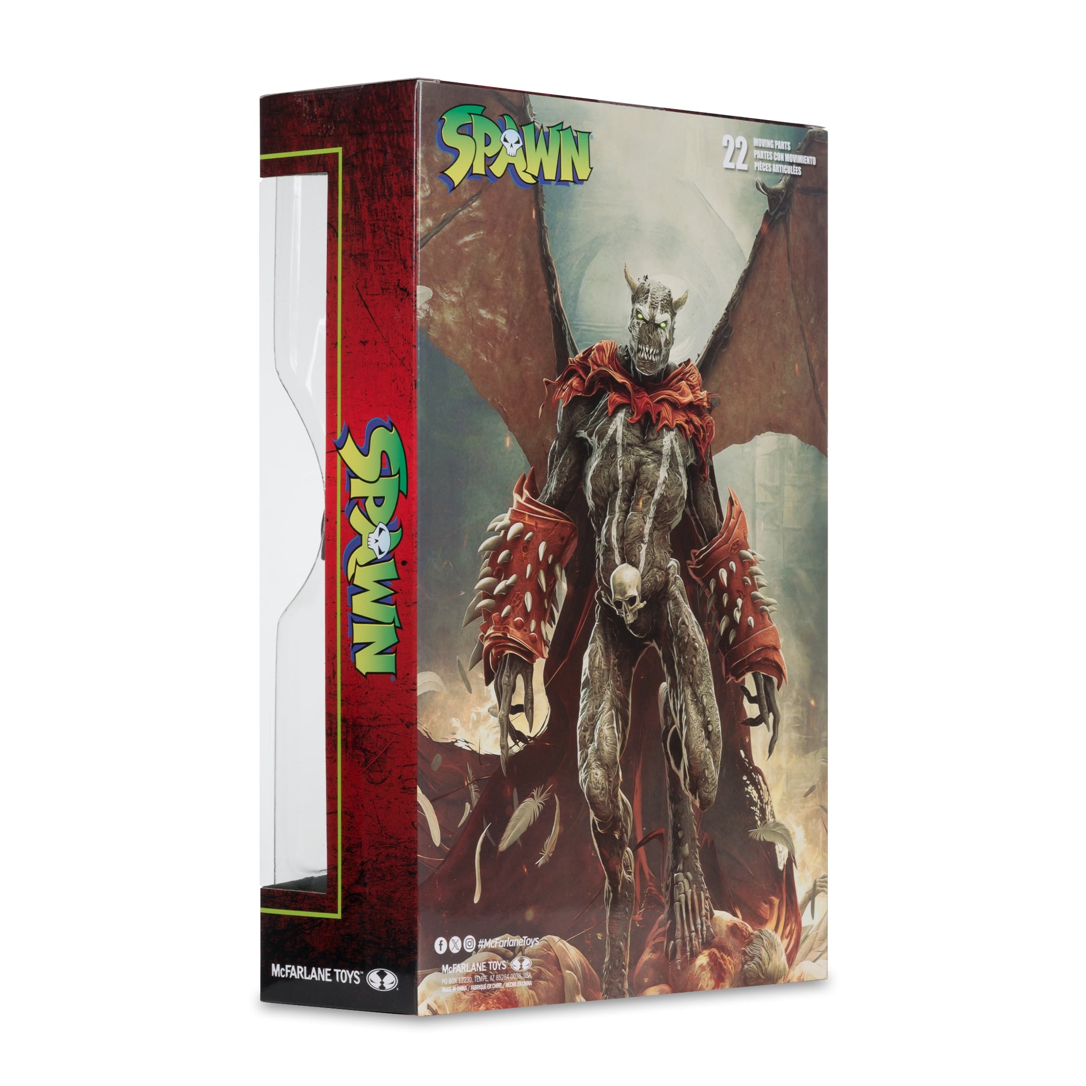 Nightmare Spawn McFarlane Toys 7-Inch Action Figure — Box Art Close-Up