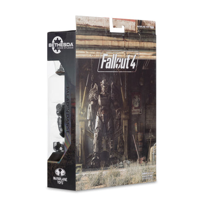 Paladin Danse Fallout 4 Gaming Edition 7-Inch Figure — Package Back View with Fallout 4 Key Art
