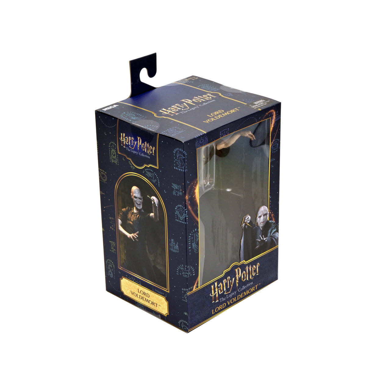Lord Voldemort Harry Potter Legacy Collection 7-Inch Figure — Package Detail Angled Side View Window Box