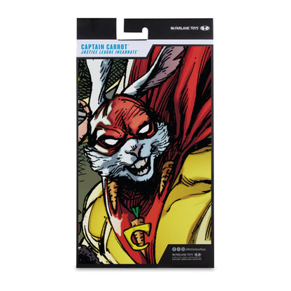 Captain Carrot DC Multiverse 7-Inch Figure — Package Back Comic Art Detail