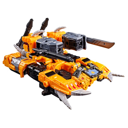 Herald of Unicron Age of the Primes Leader Class Figure — Tank Mode Top-Down Overhead View