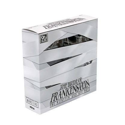 Bride of Frankenstein 90th Anniversary Two-Pack — Box Angled View with Slipcover