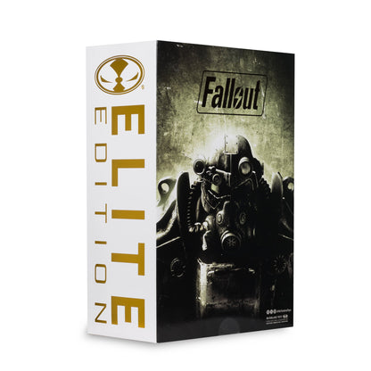 T-45B Nuka Cola Fallout Elite Edition 7-Inch Figure — Box Back View with Elite Edition Branding