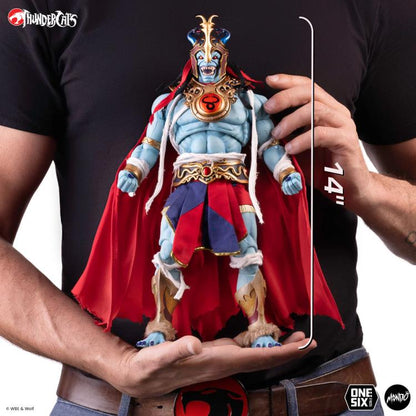 Mumm-Ra ThunderCats Mondo 1/6 Scale Figure — 14-Inch Scale Size Reference Held by Person