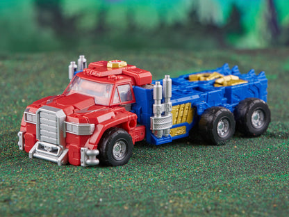 Armada Universe Optimus Prime Legacy Evolution Commander — Truck Cab Front Three-Quarter View