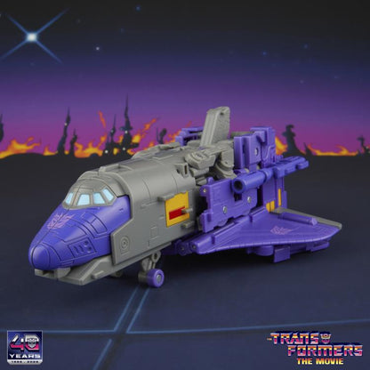 Astrotrain Studio Series 86 Leader Figure — Space Shuttle Mode Left Side Landing Gear Down