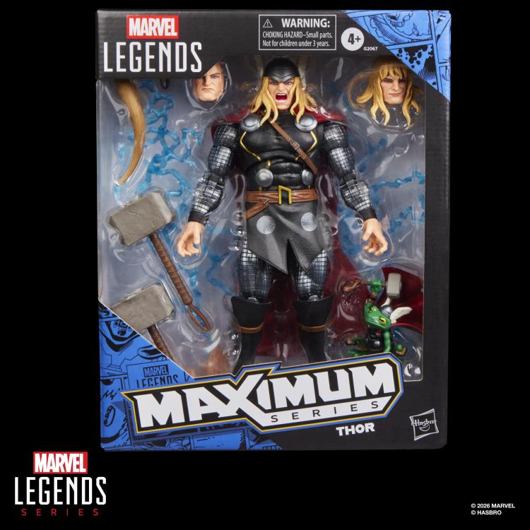 Thor Marvel Legends Maximum Series 6-Inch Figure — Package Front View Sealed Box
