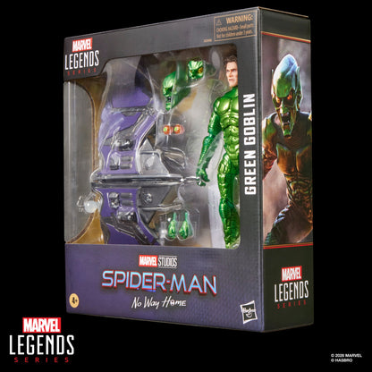 Green Goblin Marvel Legends 6-Inch — Package Side View Box Art Close-Up