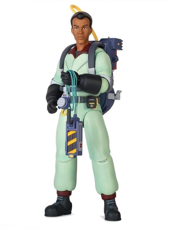 Winston Zeddemore Real Ghostbusters Mondo 1/12 Figure — Front View on White Background