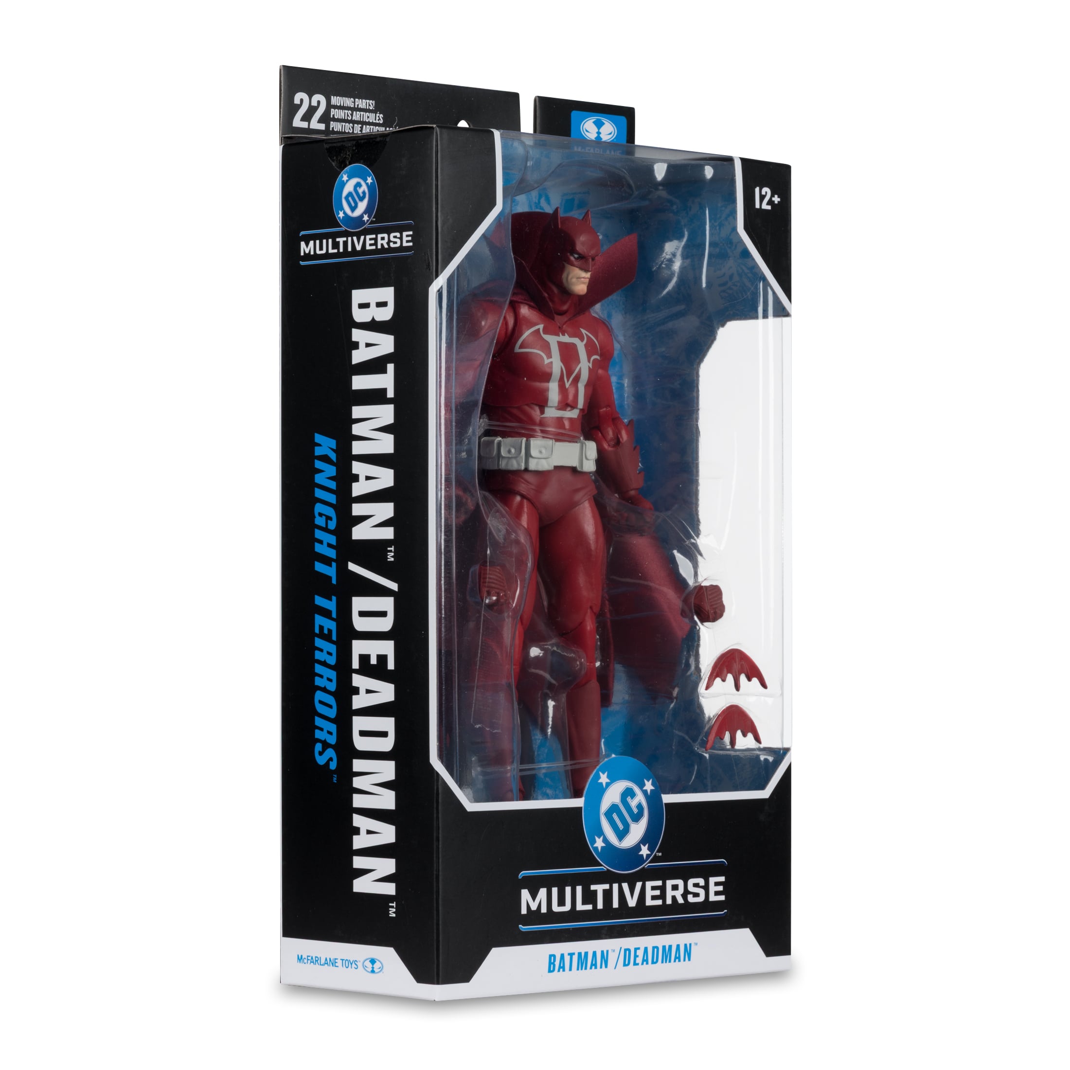 Knight Terrors Batman DC Multiverse 7-Inch — Side View Showing Package Spine with Knight Terrors Branding