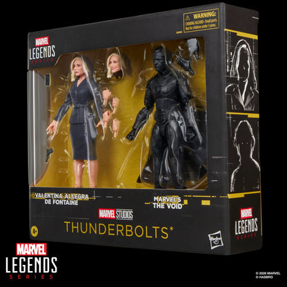 Valentina Allegra de Fontaine & The Void Thunderbolts Marvel Legends Two-Pack — Box Side View