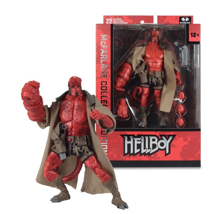 Hellboy McFarlane Collector Edition 7-Inch Figure — Accessories Included Layout