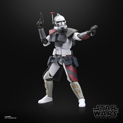 ARC Commander Havoc Star Wars The Black Series 6-Inch Figure — Articulation Pose with Dual Blasters Aimed Outward