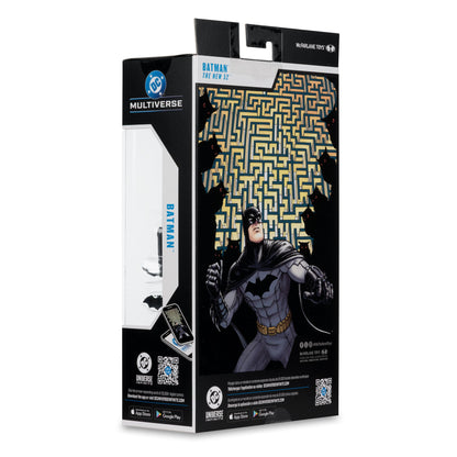 Batman New 52 DC Multiverse 7-Inch Figure — Box Back with New 52 Comic Artwork