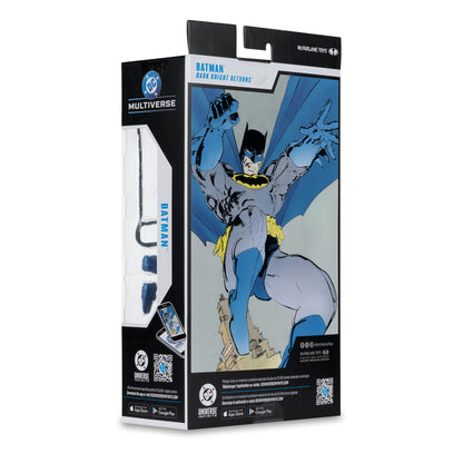 Batman Dark Knight Returns DC Multiverse 7-Inch Figure — Box Back with Comic Artwork