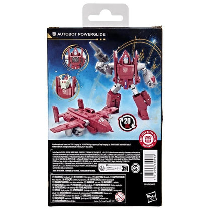 Autobot Powerglide Age of the Primes Deluxe 4.5-Inch — Package Box Back
