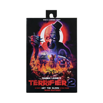 Art the Clown Terrifier 2 Ultimate 7-Inch Figure — Box Art Front Window Box Packaging