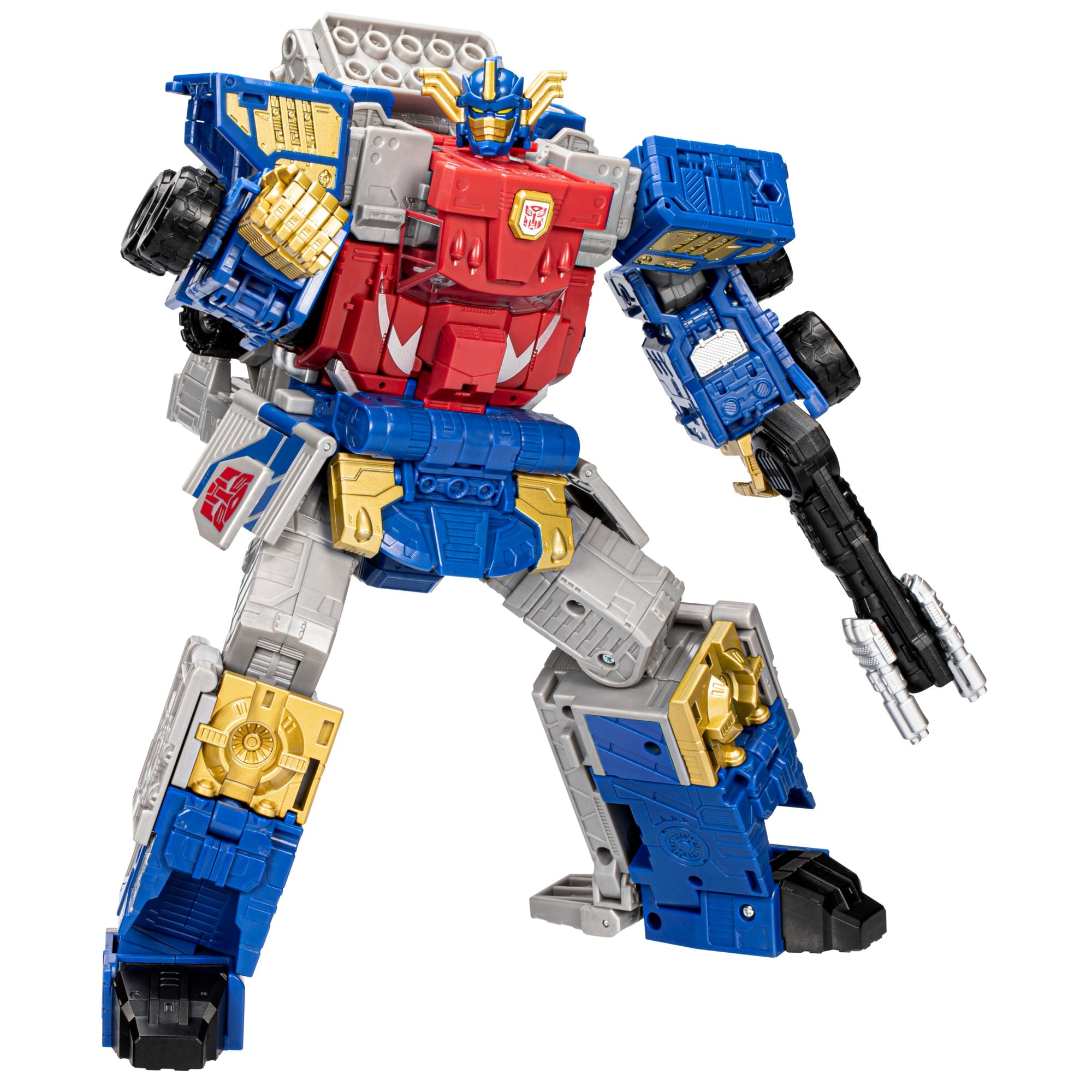 Armada Universe Optimus Prime Legacy Evolution Commander Figure — White Background Front View