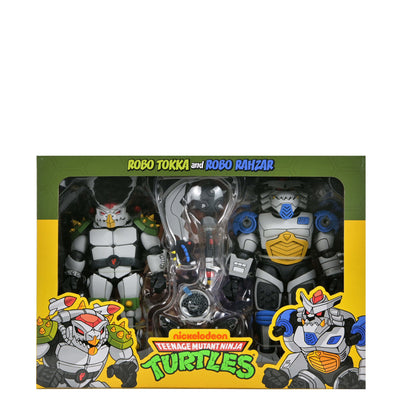 Robo Tokka & Robo Rahzar TMNT 1987 Two-Pack — Package Detail Window Box Front View