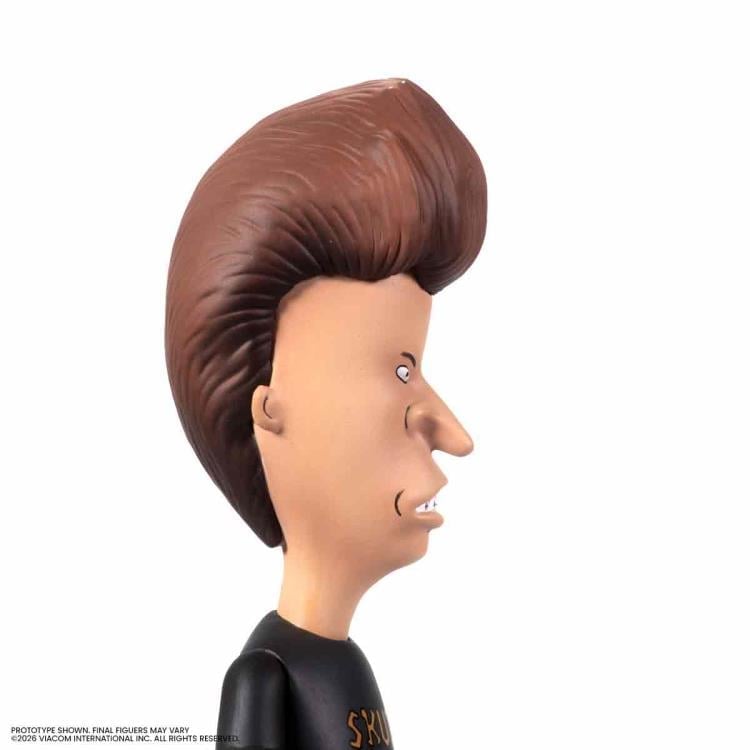 Butt-Head Mondo Squads 9-Inch Figure — Butt-Head Profile Side View Hair Detail Close-Up