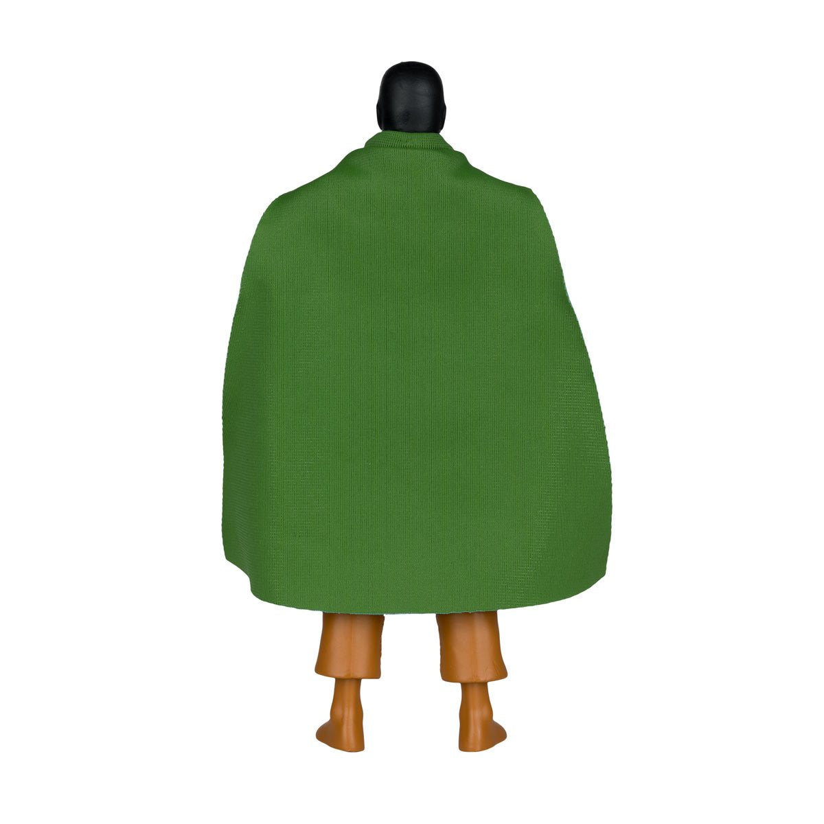 Dr. Midnight DC Super Powers 4.5-Inch Figure — Back View Showing Green Fabric Cape