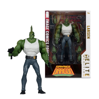 Savage Dragon McFarlane Elite Edition Image Comics Founders Series 7-Inch — Out of Box with Package