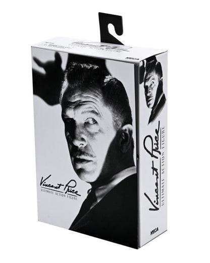 Vincent Price NECA Ultimate 7-Inch Figure — Box Side View Package Art Close-Up