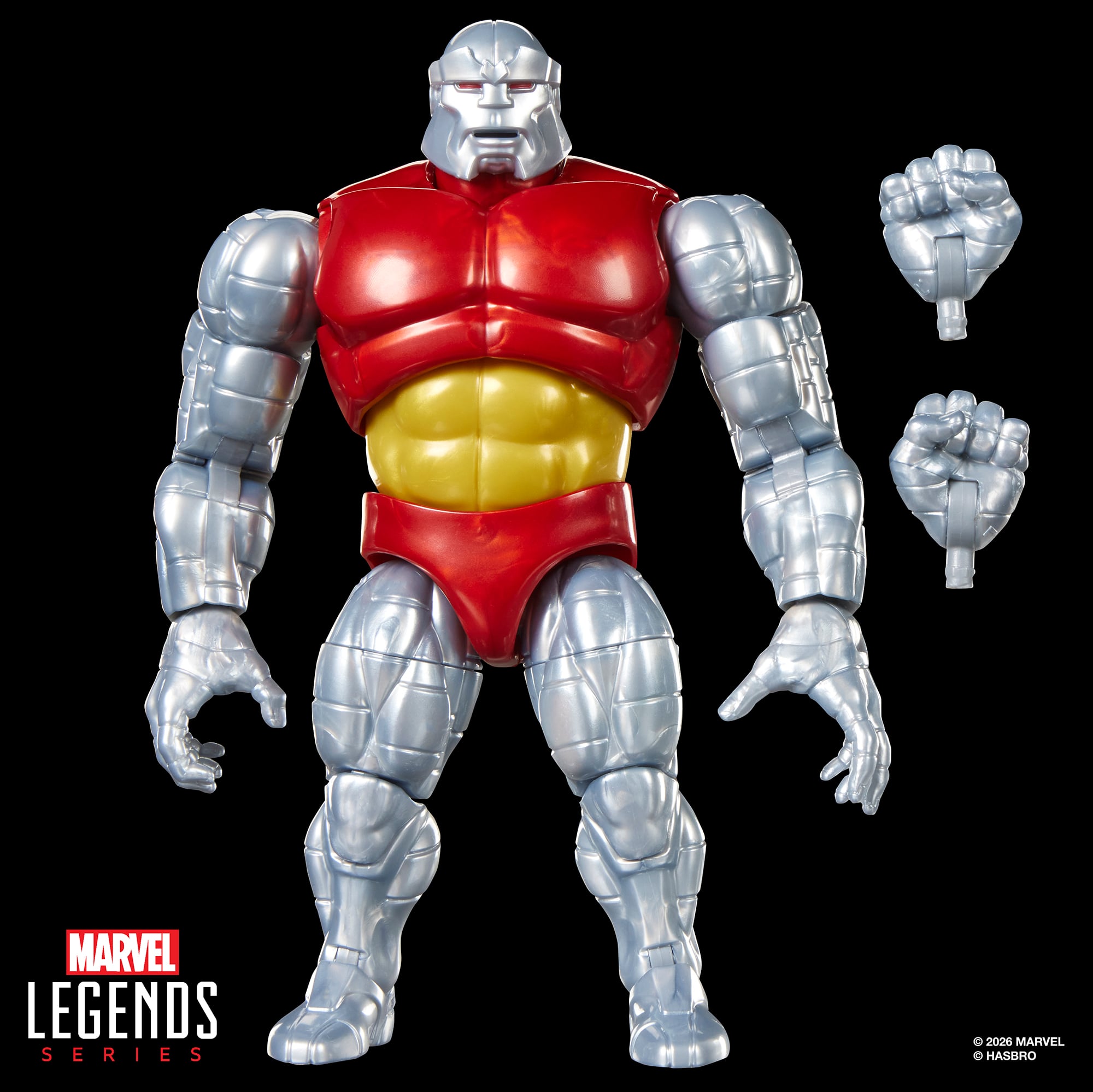 Marvel's Box BAF Marvel Legends — Accessories Included with Alternate Fist Hands Displayed