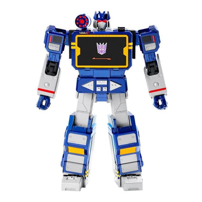 Soundwave Transformers Flagship Series Robot — Arms Spread Wide Front View