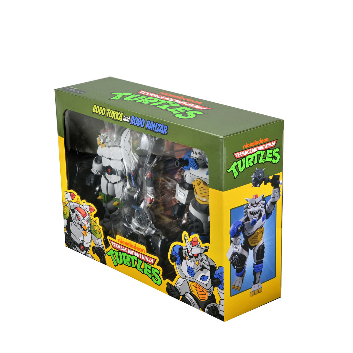 Robo Tokka & Robo Rahzar TMNT 1987 Two-Pack — Package Detail Opposite Side Panel