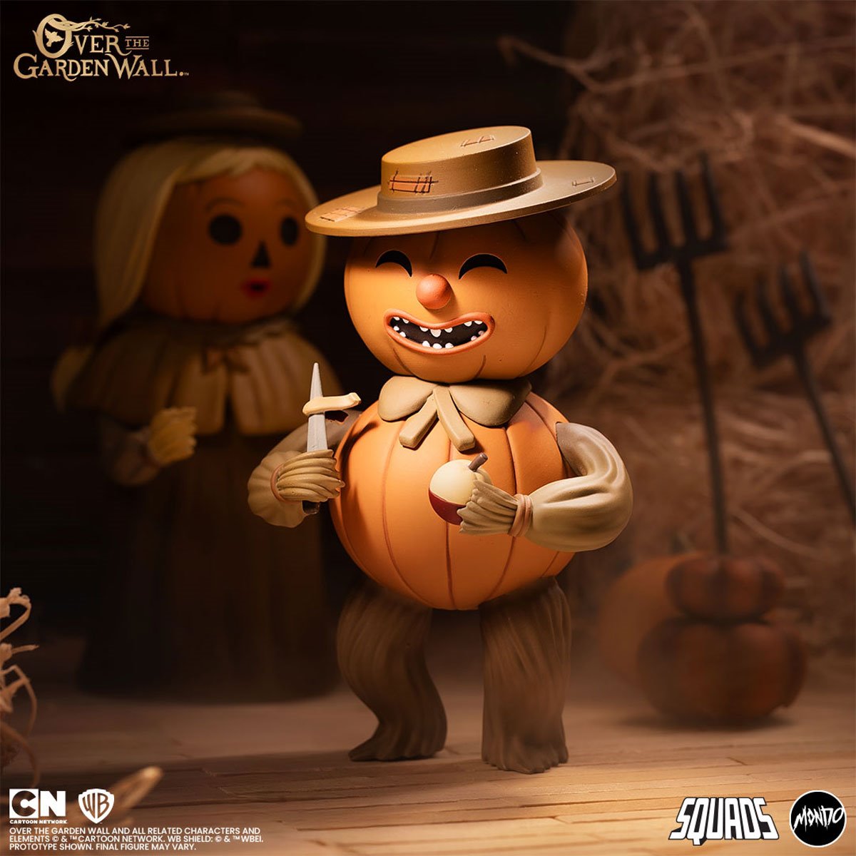 Over the Garden Wall Lady Pumpkin Mondo Figure — Front View Solo