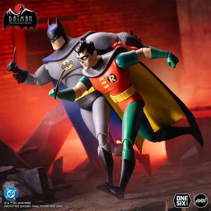 Robin Batman Animated Series Mondo 1:6 Figure — Batman Dynamic Duo Running Scene