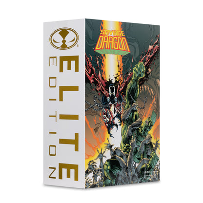 Savage Dragon McFarlane Elite Edition Image Comics Founders Series — Package Detail with Elite Edition Outer Box Art