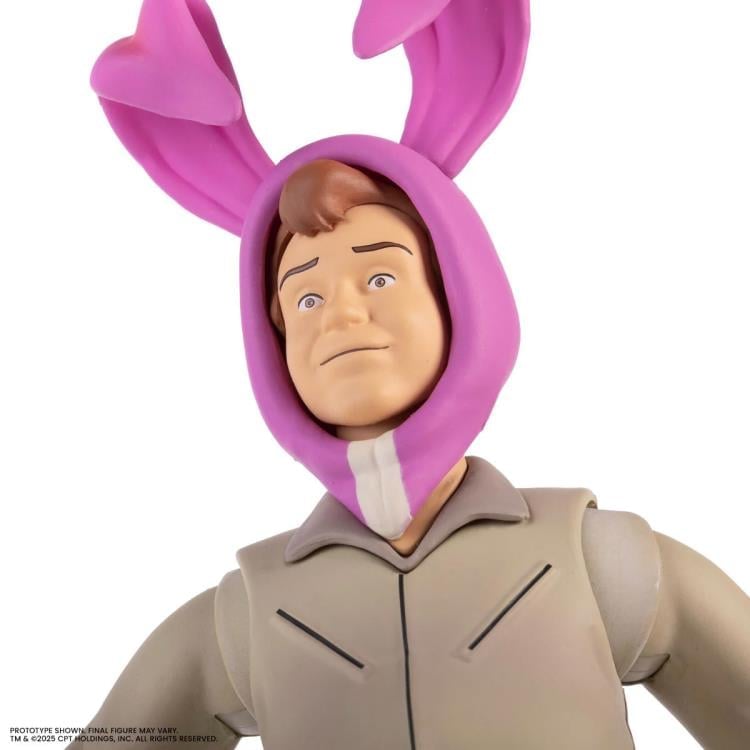 Ray Stantz Real Ghostbusters 1/12 Scale Figure — Bunny Ears Alternate Head Sculpt Close-Up