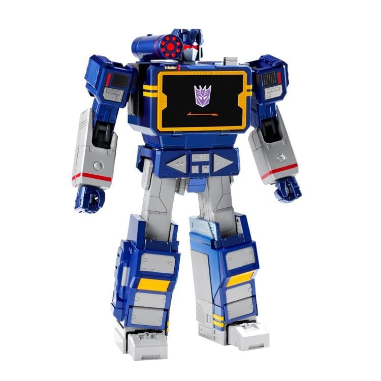 Soundwave Transformers Flagship Series Robot — Three-Quarter Rear Right View