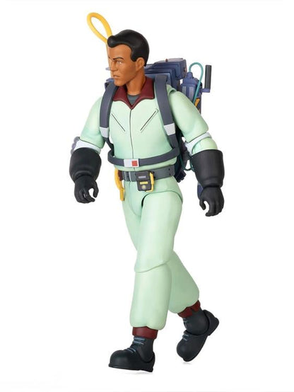 Winston Zeddemore Real Ghostbusters Mondo 1/12 Figure — Walking Side Profile View