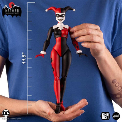 Harley Quinn Batman Animated Series 1/6 Scale Figure — Size Reference Held in Hands