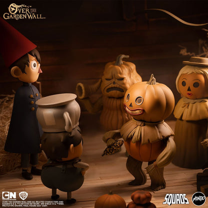 Enoch Over the Garden Wall Mondo Figure — Outdoor Full Body Front View with Flags