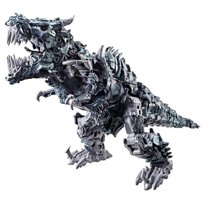 Grimlock Studio Series Titan Class T-Rex Mode — White Background Side Profile