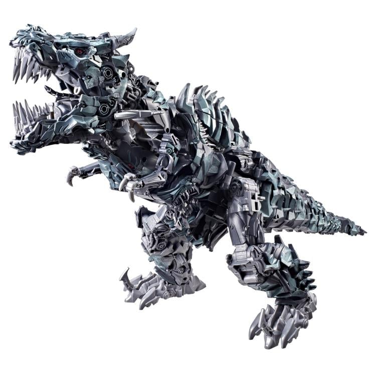 Grimlock Studio Series Titan Class T-Rex Mode — White Background Side Profile