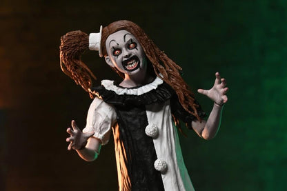 Little Pale Girl Terrifier 2 NECA Ultimate 7-Inch — Face Detail Close-Up Screaming Expression
