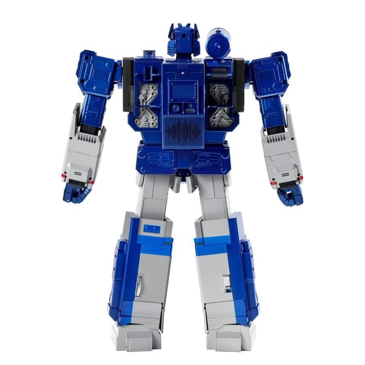 Soundwave Transformers Flagship Series Robot — Back View Mechanical Detail