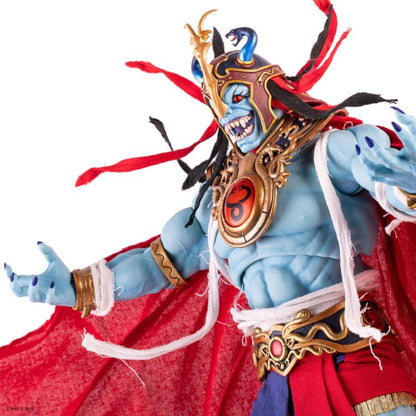 Mumm-Ra ThunderCats Mondo 1/6 Scale Figure — Upper Body Outstretched Arm Cape Drape Detail