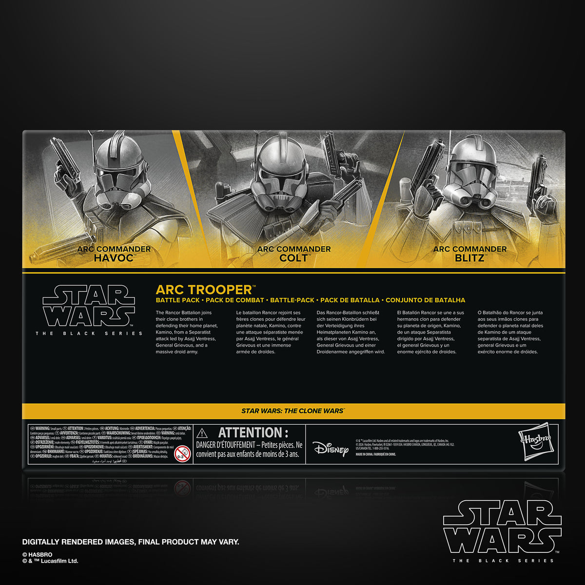 Star Wars: The Black Series Arc Trooper Battle Pack (The Clone Wars)