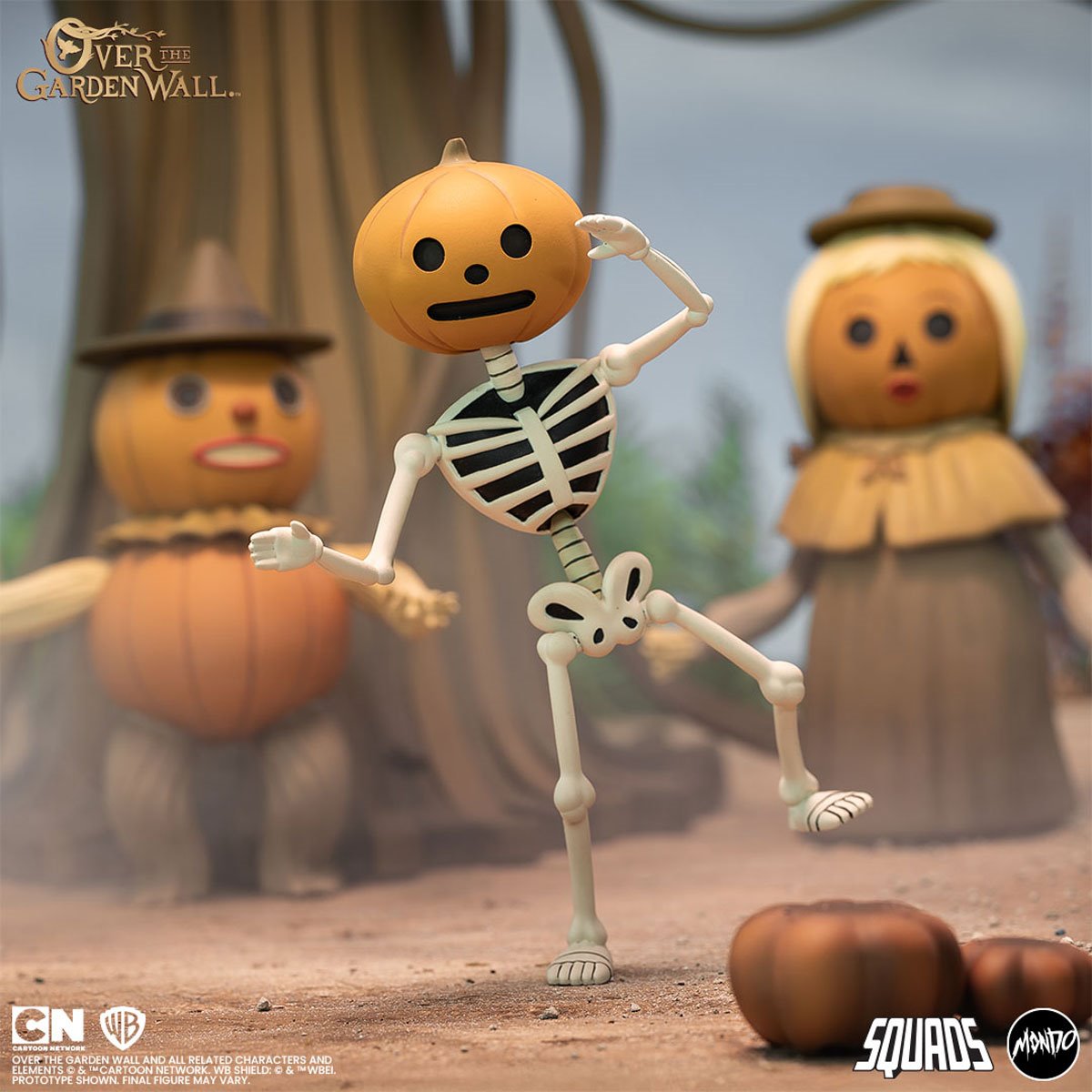 Enoch Over the Garden Wall Mondo Figure — Head and Upper Body Close-Up White Background