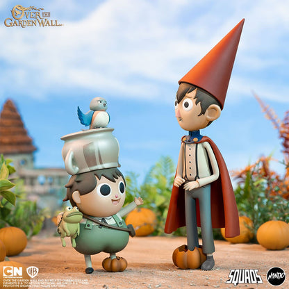Enoch Over the Garden Wall Mondo Figure — Face Detail Close-Up White Background