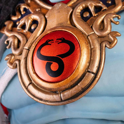 Mumm-Ra ThunderCats Mondo 1/6 Scale Figure — Snake Emblem Medallion Macro Detail