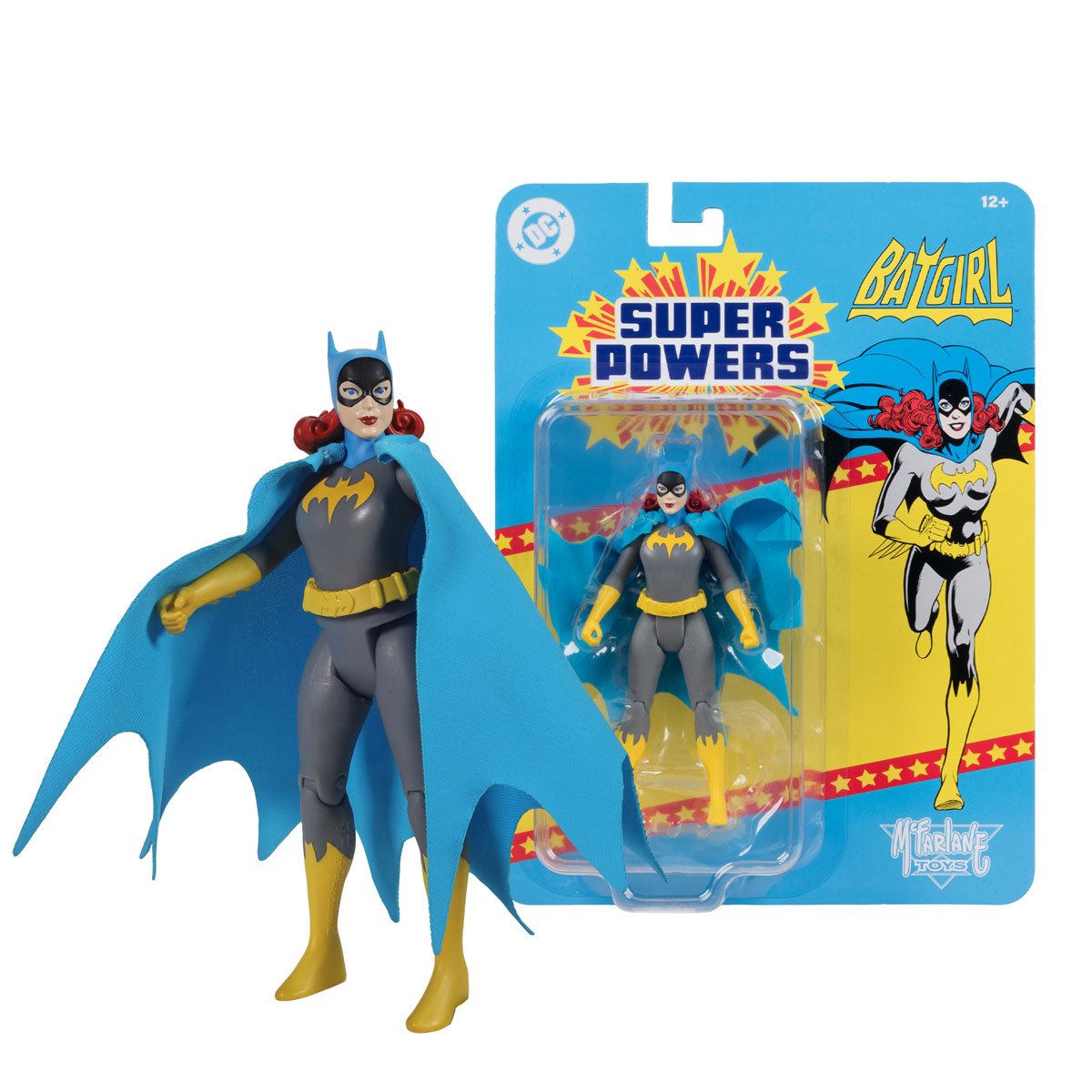 Batgirl DC Super Powers 4.5-Inch Figure — Figure with Blister Card Package Front