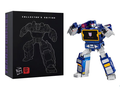 Soundwave Robosen Flagship Series — Collector's Edition Black Box with Figure