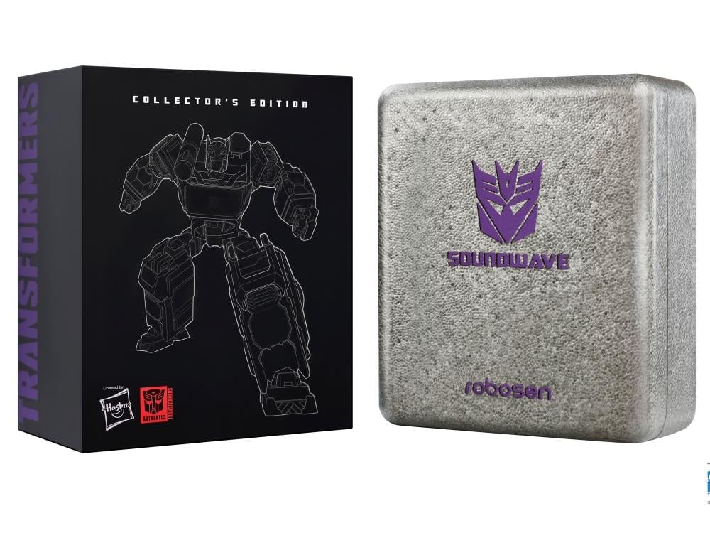 Soundwave Robosen Flagship Series — Collector's Edition Box with Decepticon Coin Package
